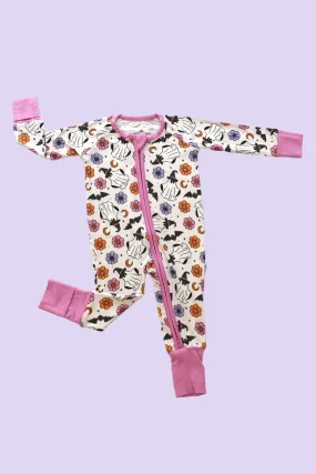 𝐒𝐀𝐋𝐄! 𝟓𝟎% 𝐎𝐅𝐅! Bamboo Baby Pajamas - Double Zipper - Longies - Spookies