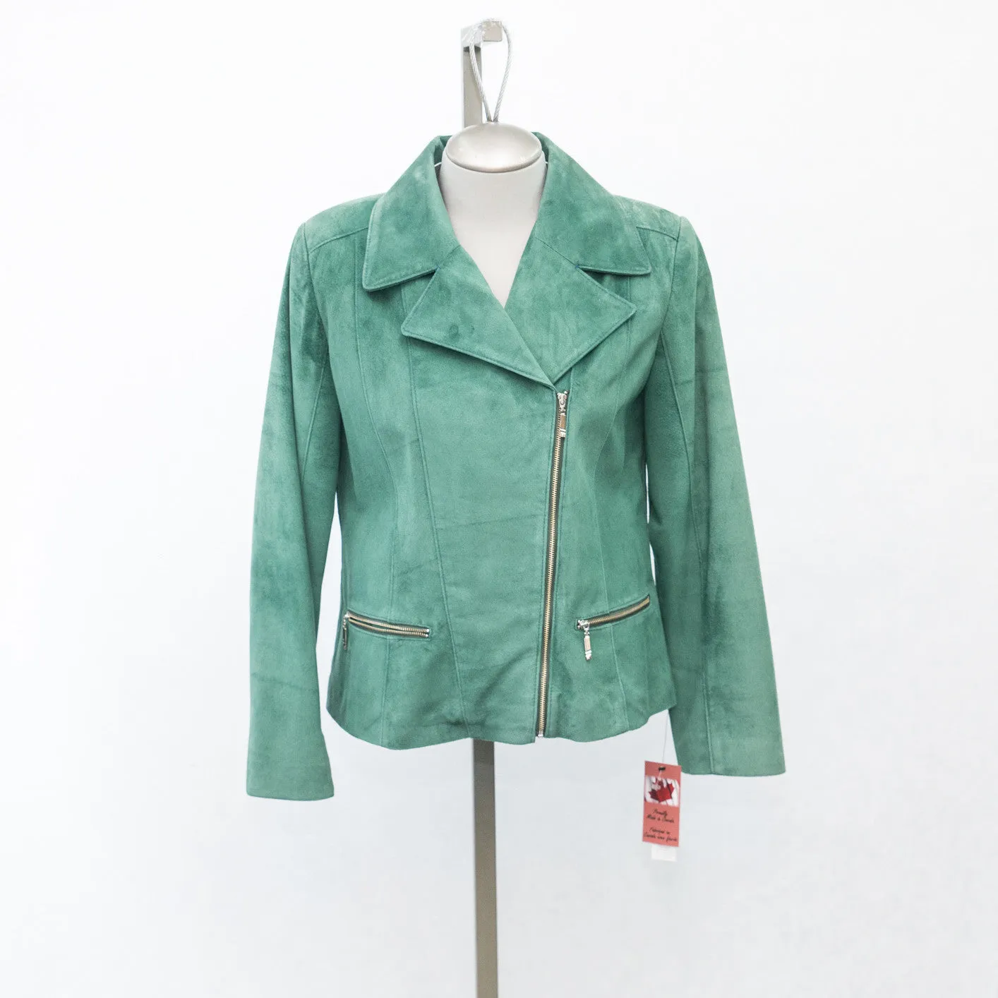 6037 Clearance - Ladies' Suede Perfecto - Size 10
