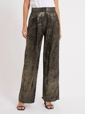 ALARA MOLTEN SUIT TROUSERS