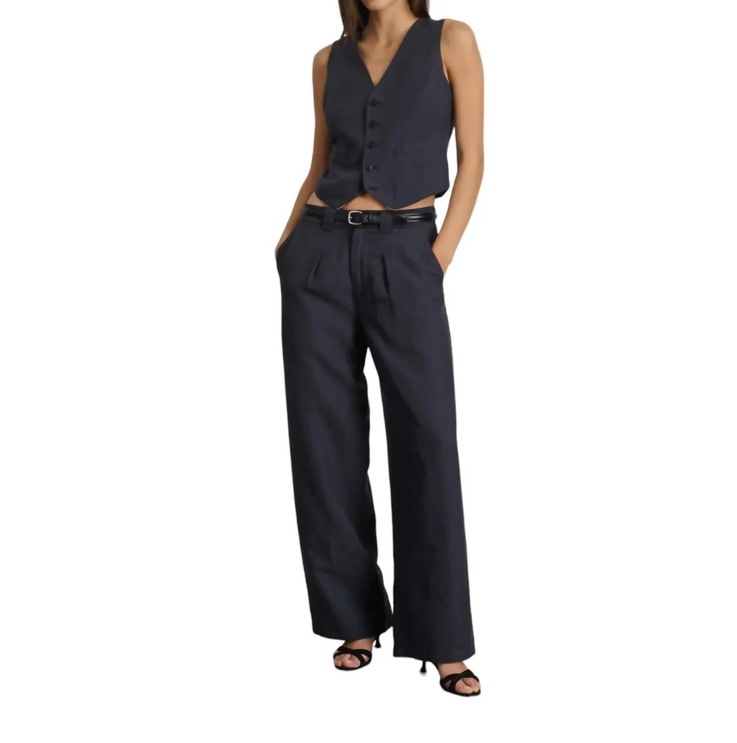 Alex Mill - Women's Madeline Pleat Twill Trouser