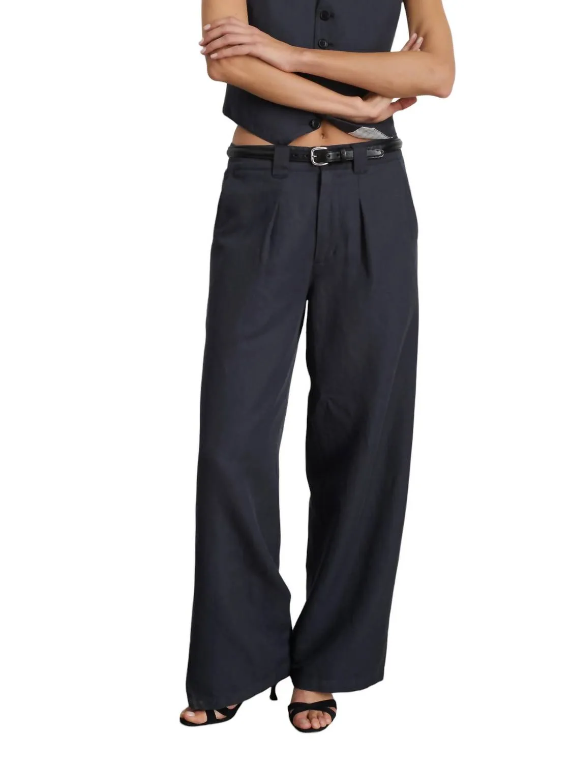 Alex Mill - Women's Madeline Pleat Twill Trouser