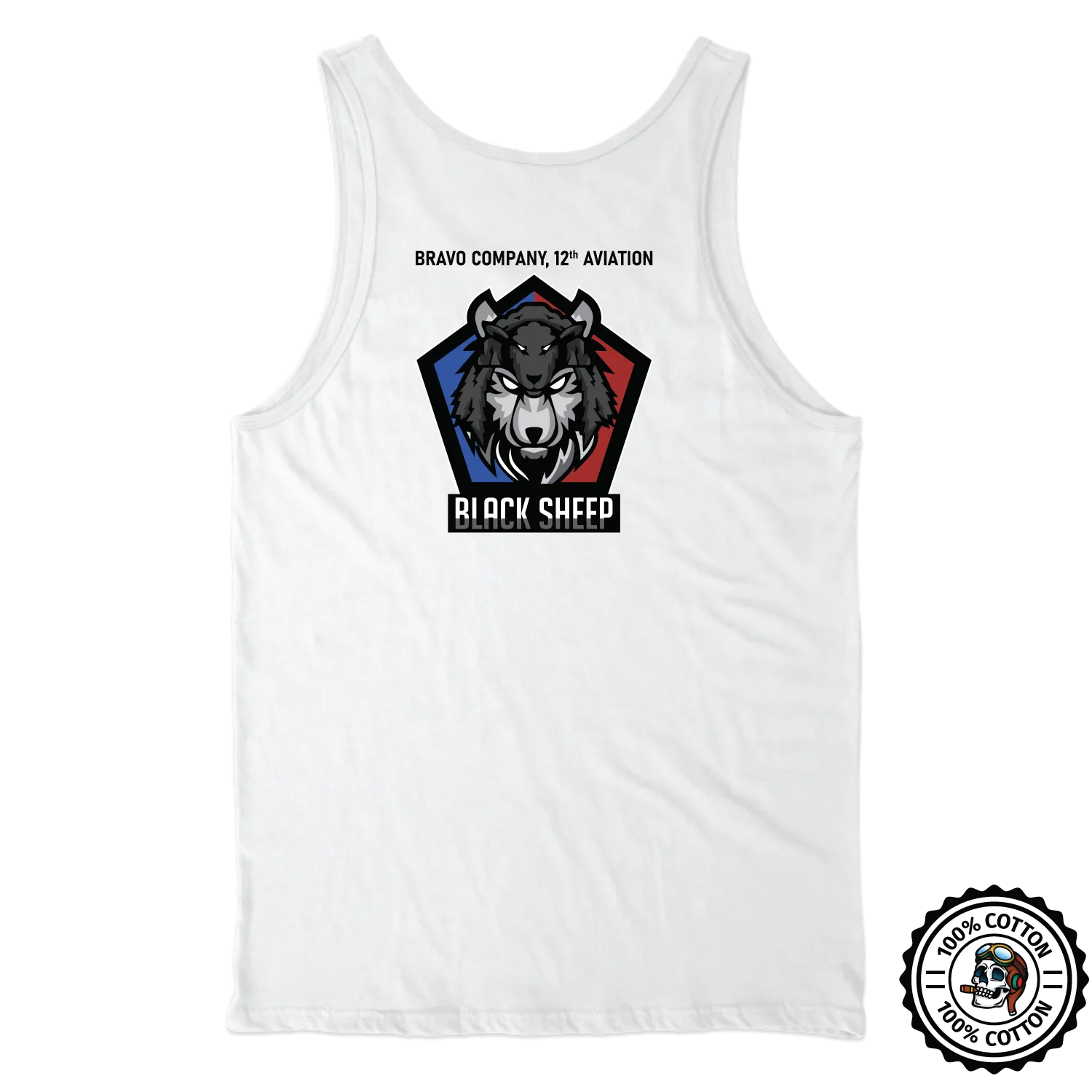 B Co, 12th AVN BN "Black Sheep" Tank Tops