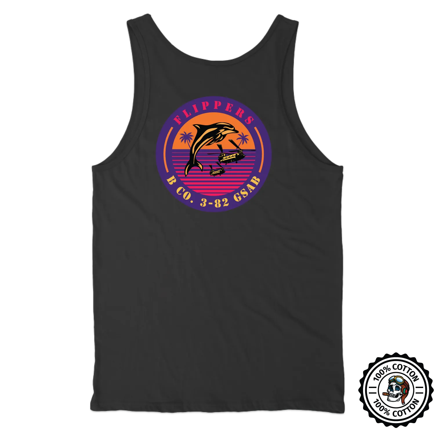 B Co, 3-82 GSAB "Flippers" Tank Tops