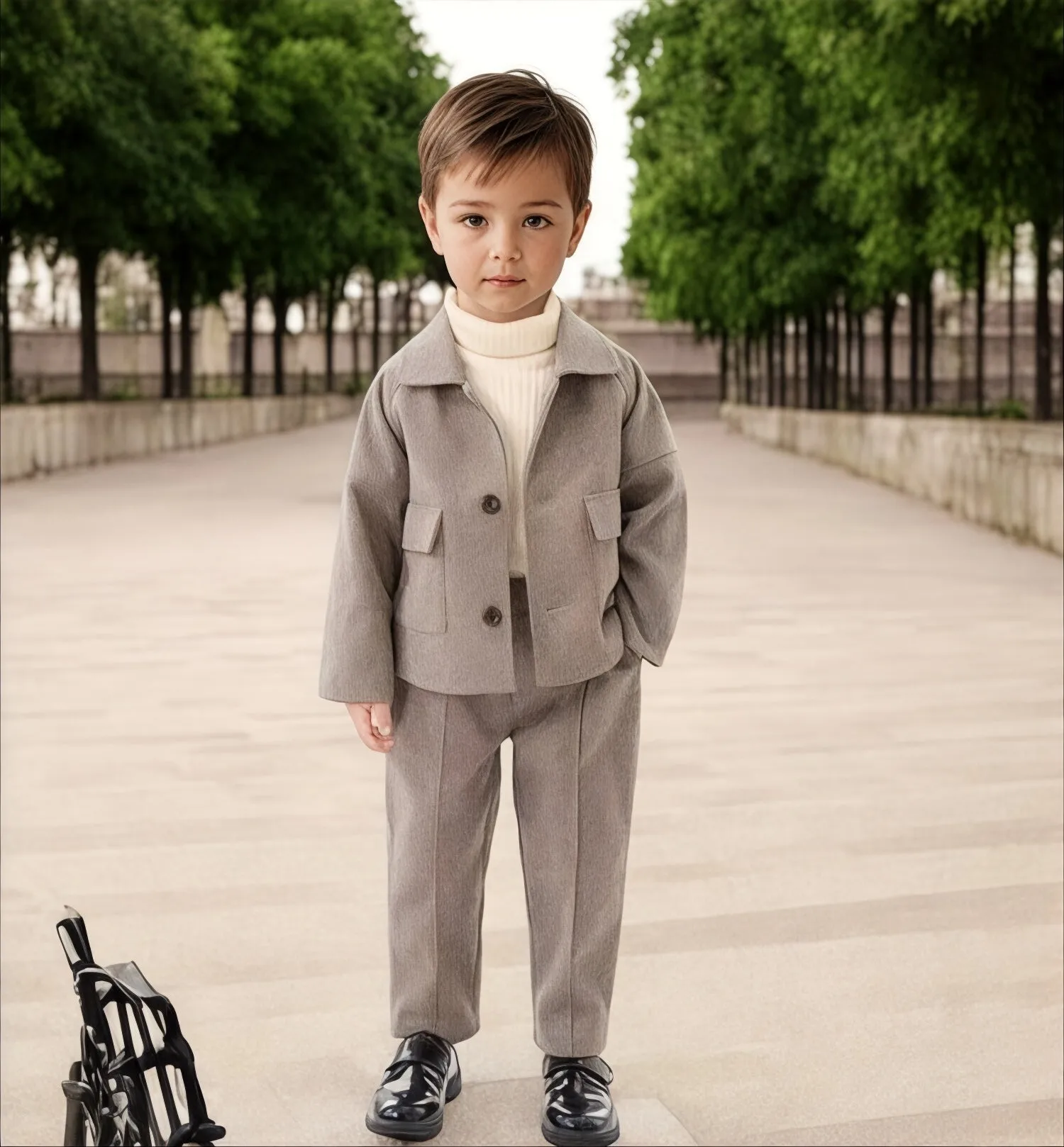 Boys Winter Elegant Co-ord Set