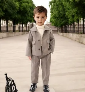 Boys Winter Elegant Co-ord Set