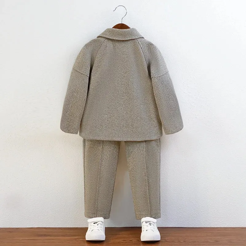 Boys Winter Elegant Co-ord Set