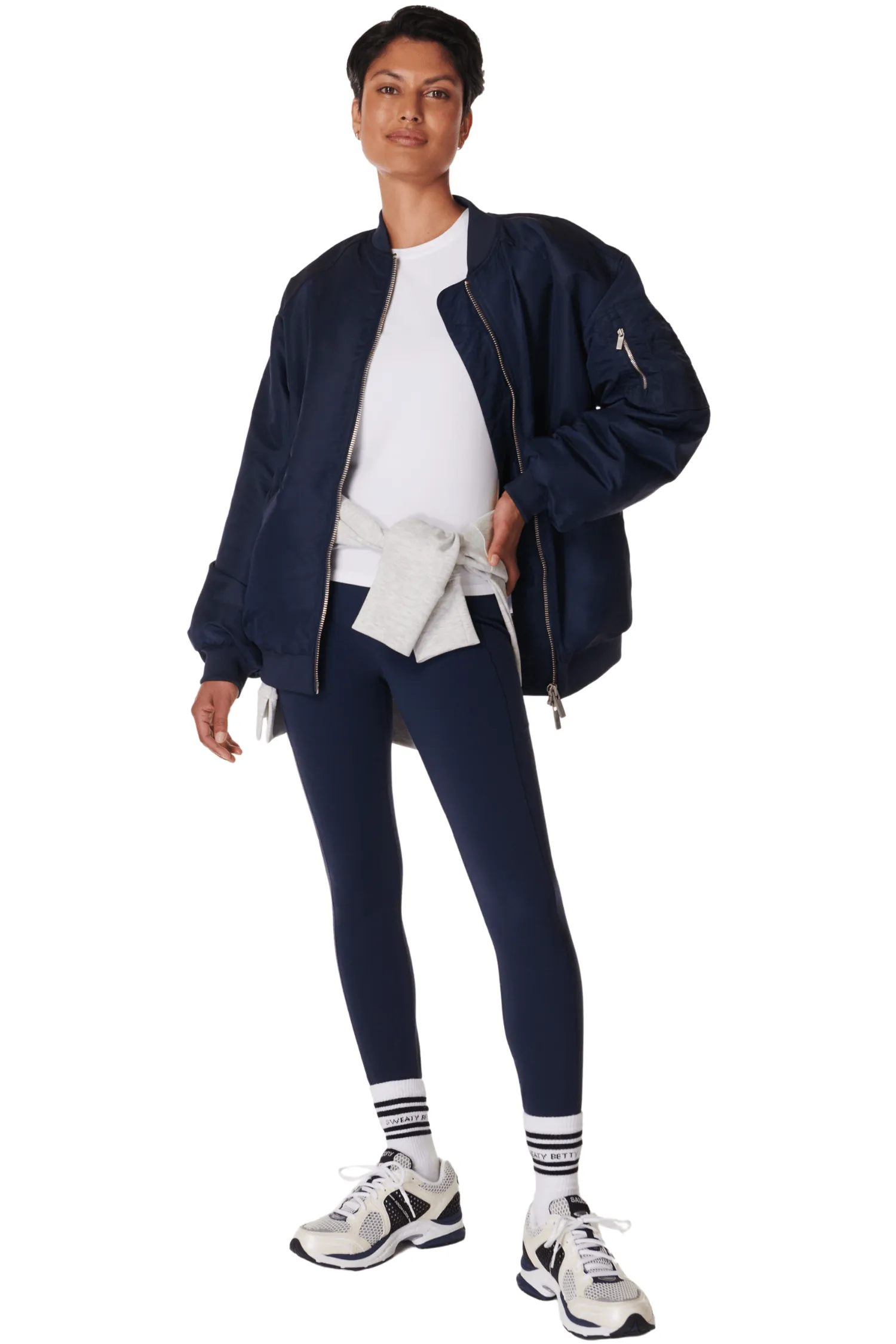 Cityscape Longline Bomber