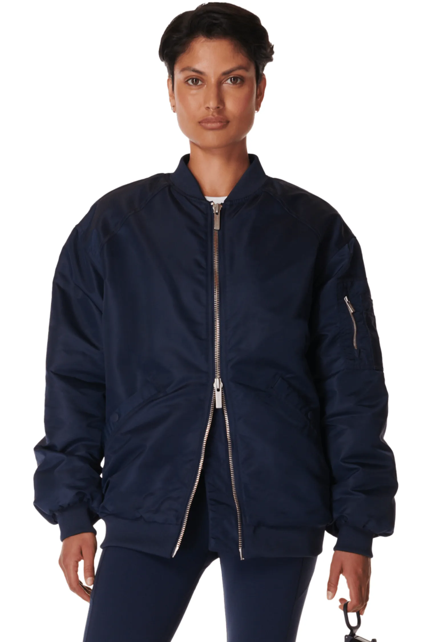 Cityscape Longline Bomber