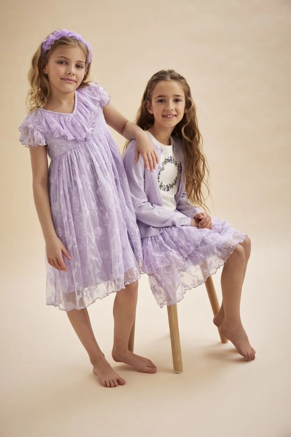 Creamie Girls Pointelle Cardigan   822949-6052