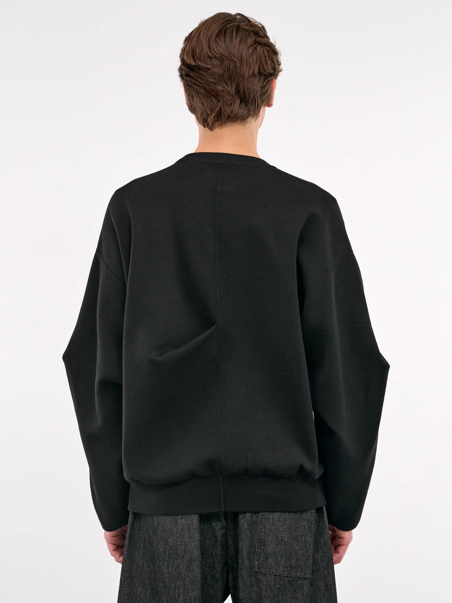 Crewneck Sweater (ST-1130-BLACK)