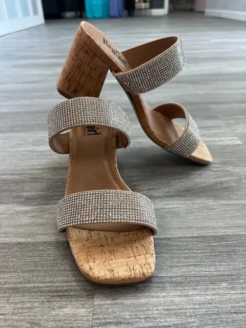 Divine Rhinestone Heels - CLEAR