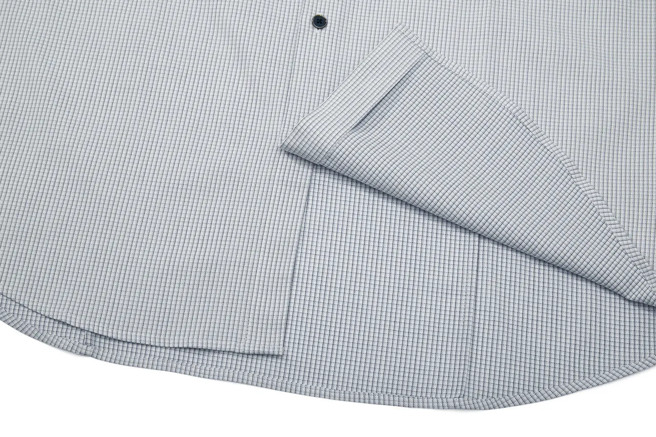 Easy Care Stretch Check Shirt in Smart Fit Long Sleeve