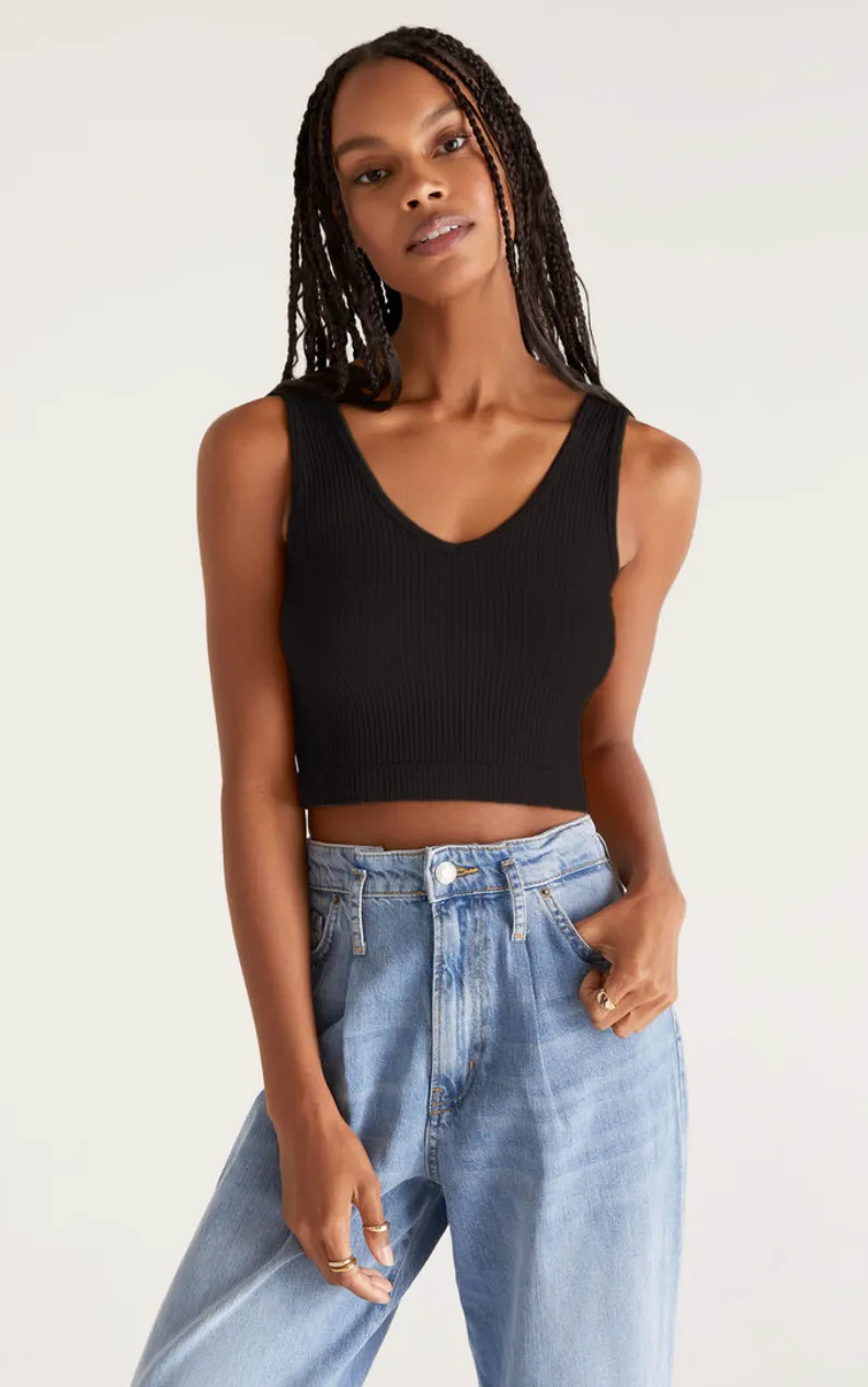 Effortless Seamless Tank - Black