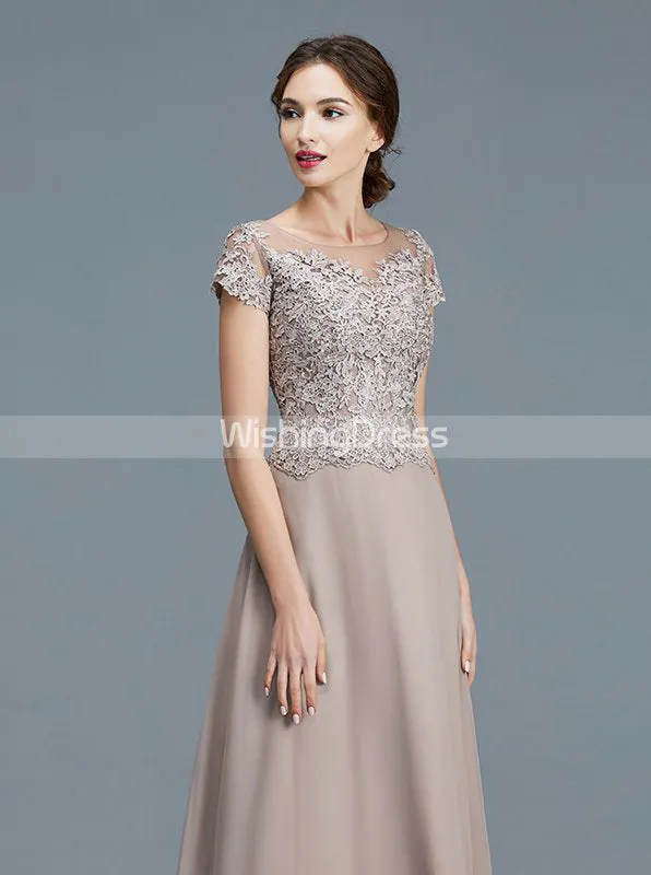 Elegant Mother of the Bride Dresses,Mother Dress with Sleeves,Long Mother Dress,MD00026
