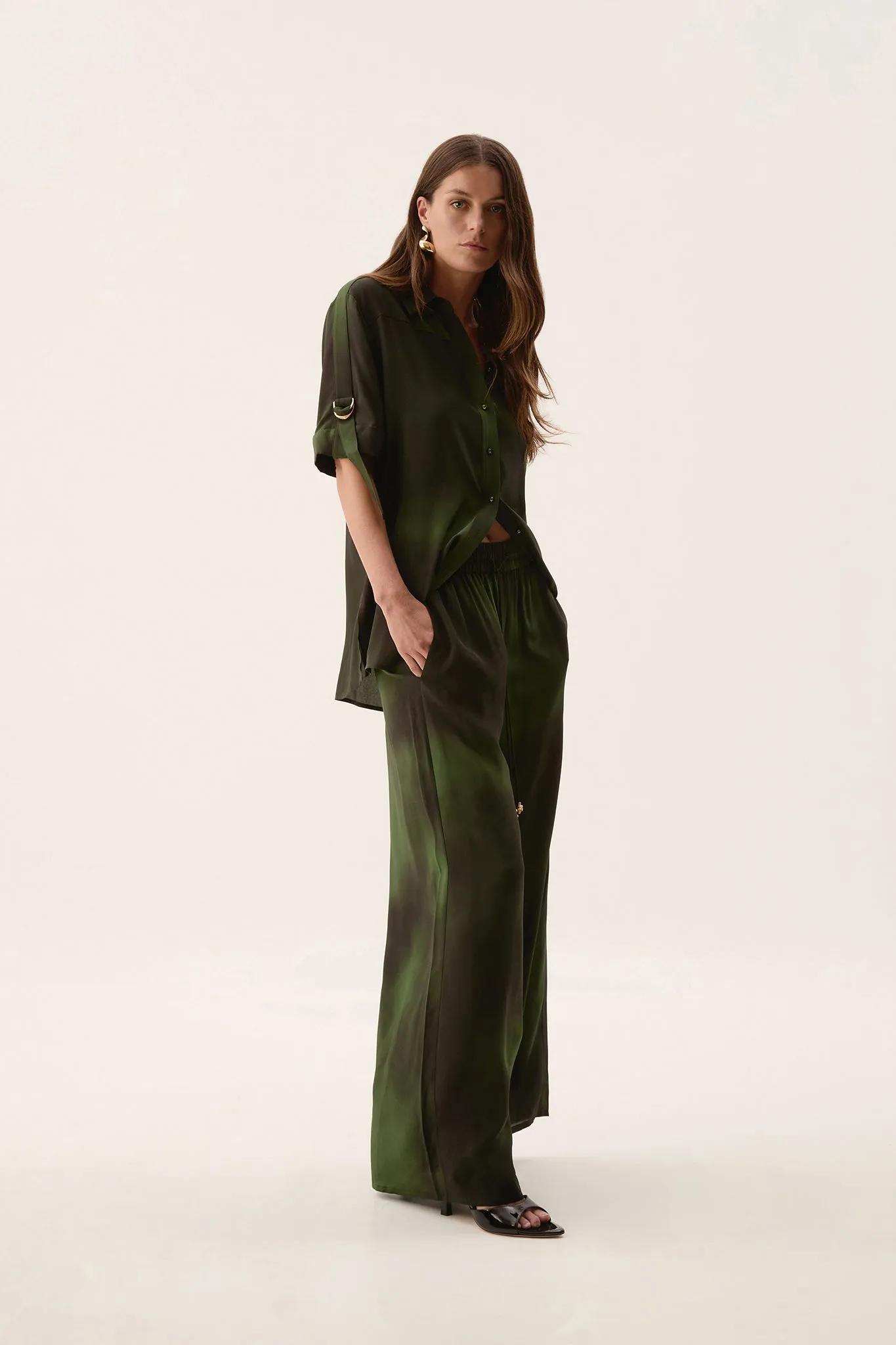 Glaze Silk Shirt