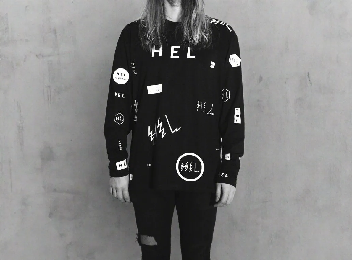 HEL N° 12 | Black Long Sleeve