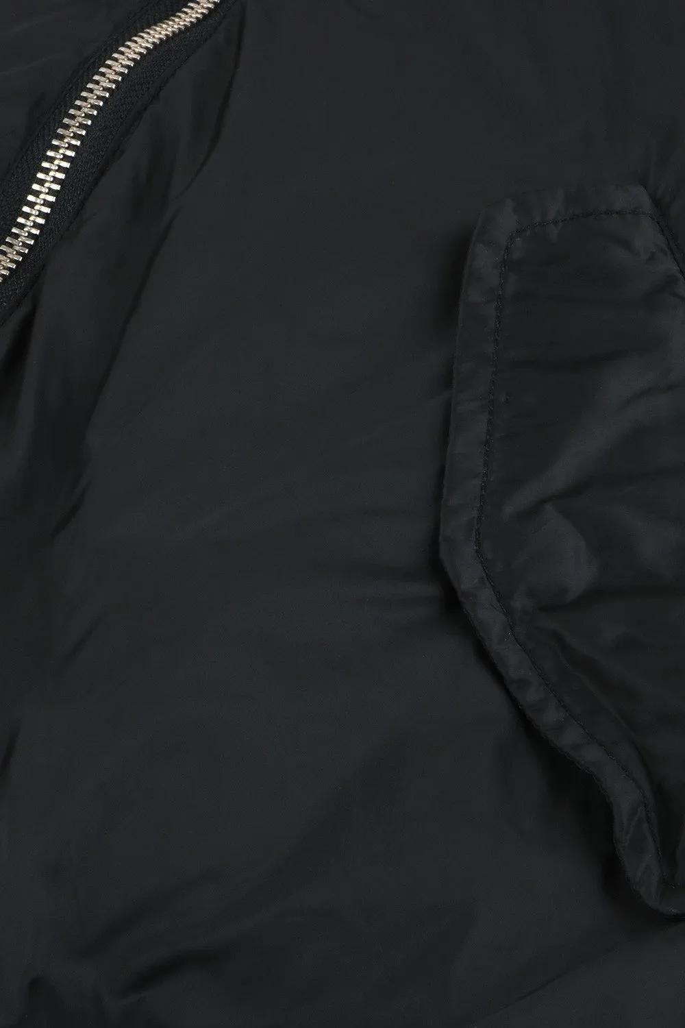 Lightweight Black Bomber Jacket