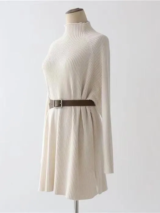 Loose Comfy Long Knitted Dress