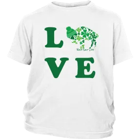 Lucky in BuffaLOVE Youth T-Shirts