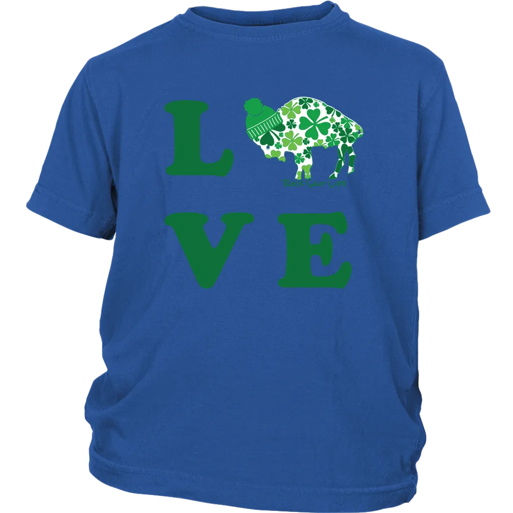 Lucky in BuffaLOVE Youth T-Shirts