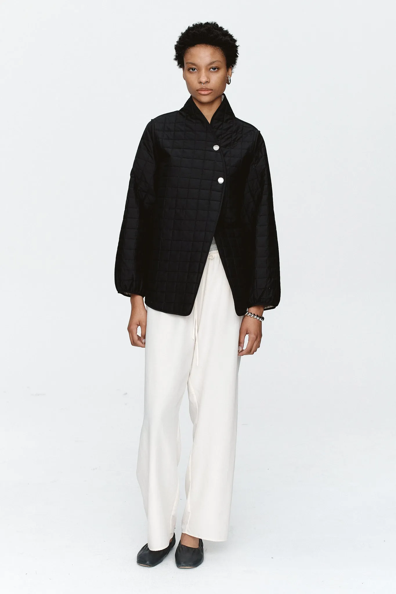 Marle - Agnes Jacket Black/Ivory