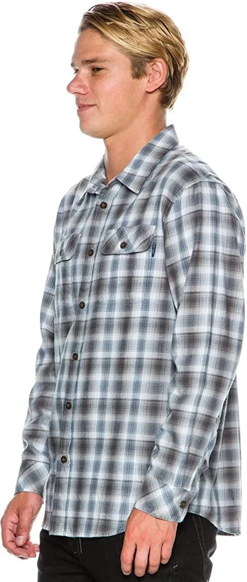 O'Neill Mens Durban Button Up Long-Sleeve Shirt