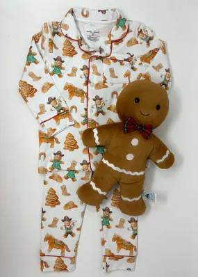 Organic Cotton Christmas Pajamas - Cookie Round Up