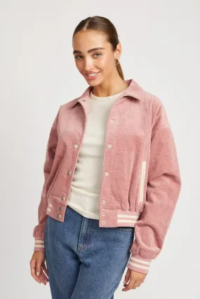 Pink Bomber Jacket