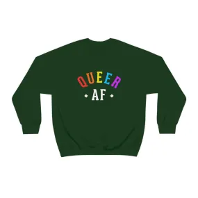 Queer AF Unisex Sweatshirt
