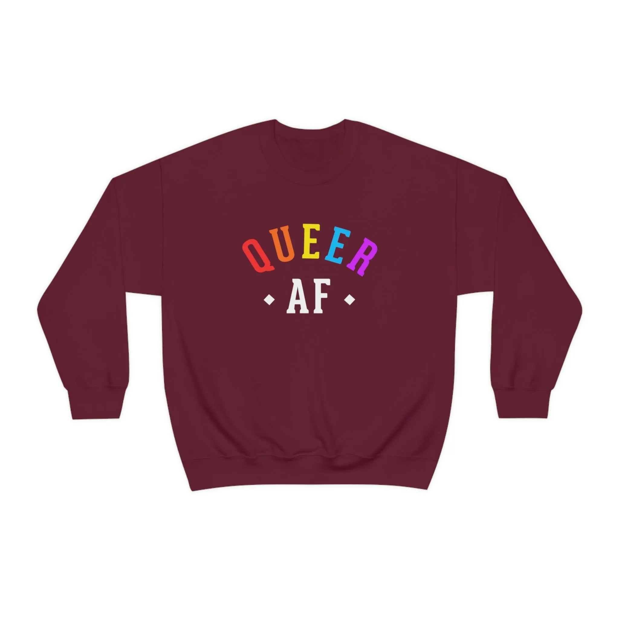 Queer AF Unisex Sweatshirt