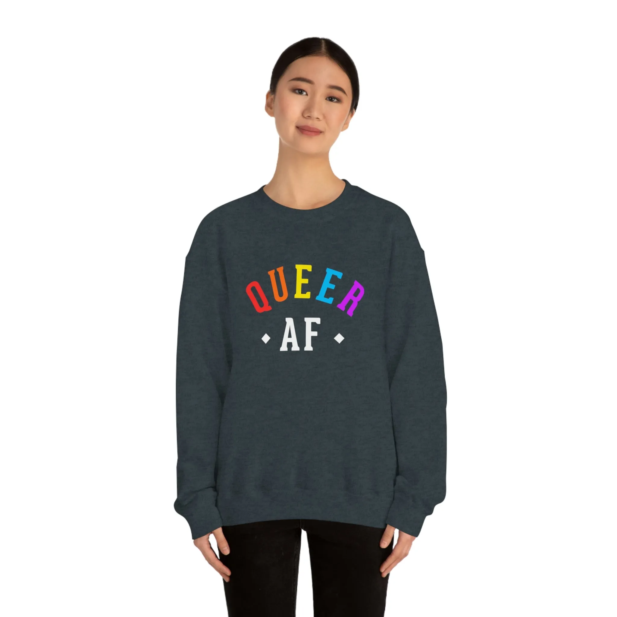 Queer AF Unisex Sweatshirt