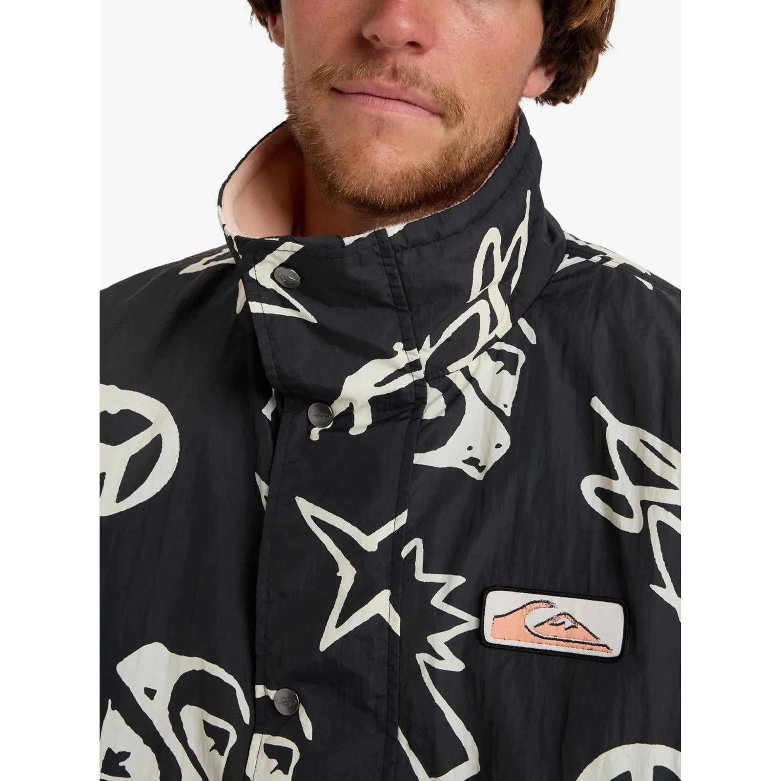 Quiksilver Mens Take Us Back Bomber Jacket