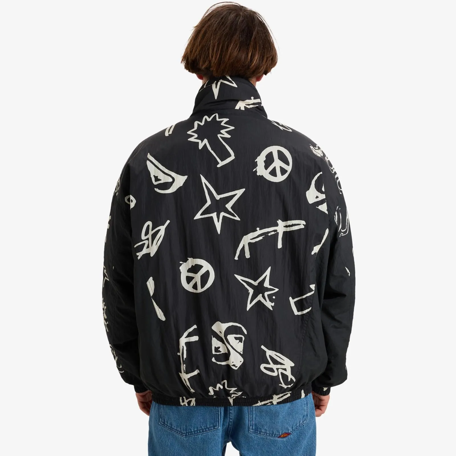 Quiksilver Mens Take Us Back Bomber Jacket
