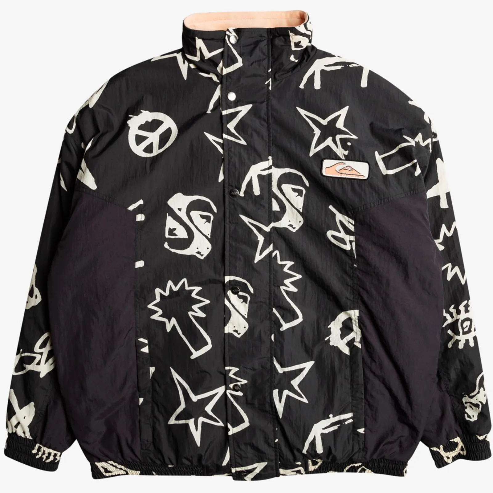 Quiksilver Mens Take Us Back Bomber Jacket