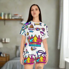 "Nerd Chic" Women's Short Pajama Set