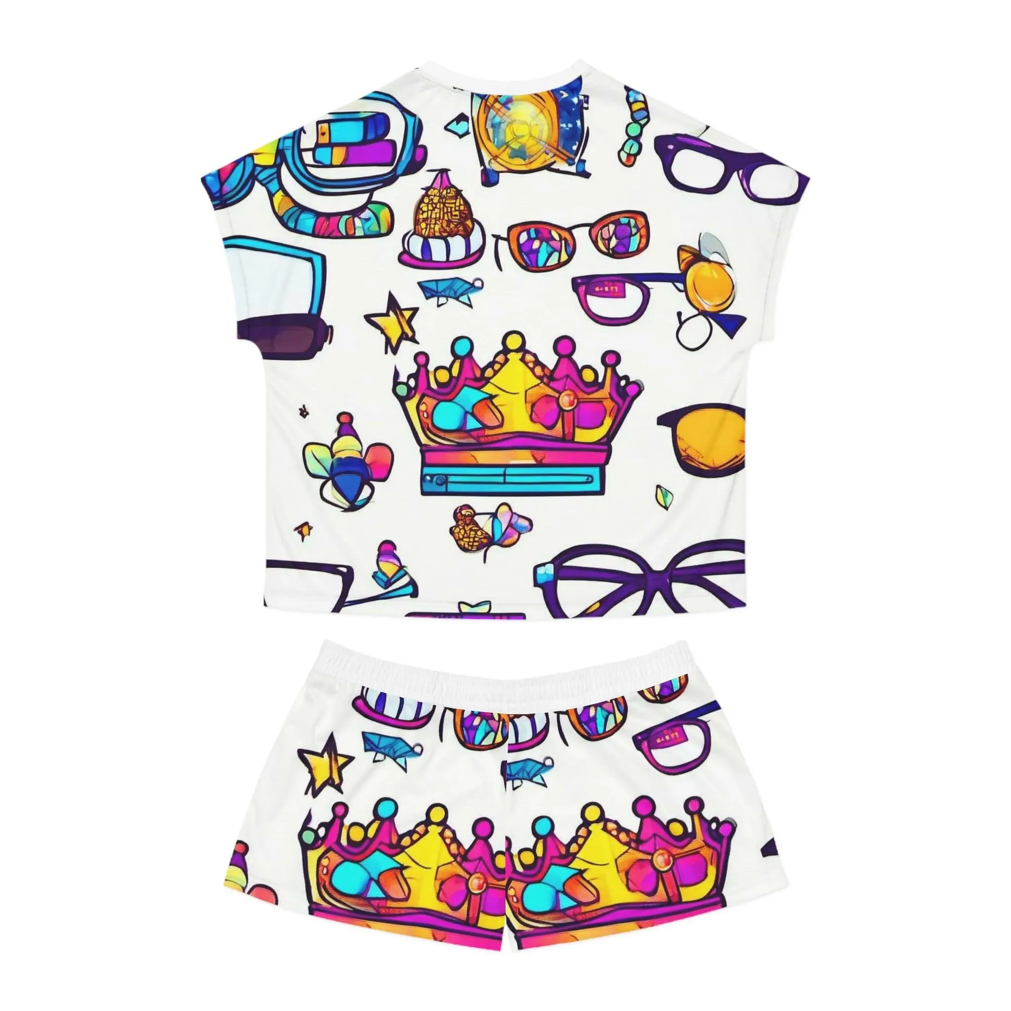 "Nerd Chic" Women's Short Pajama Set