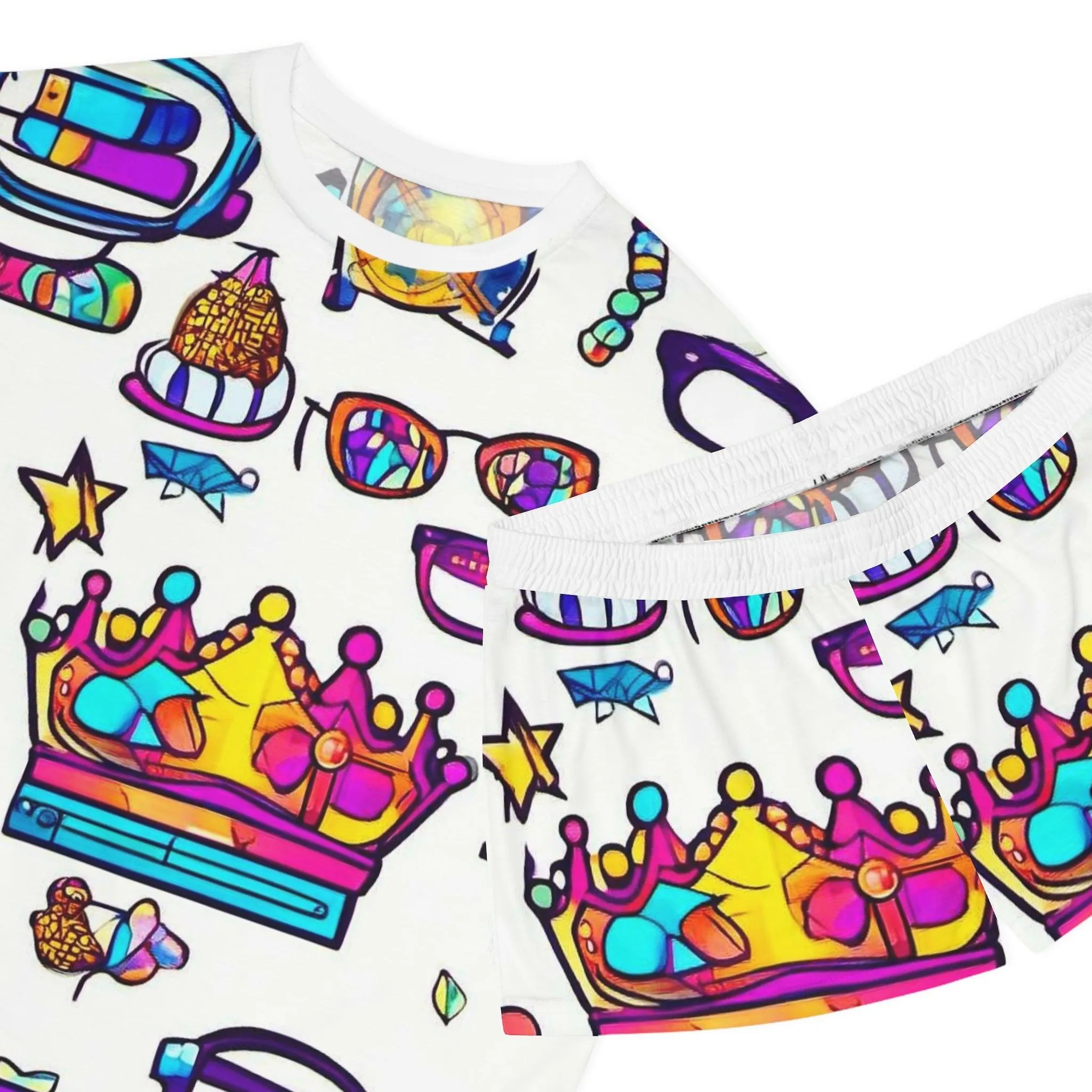 "Nerd Chic" Women's Short Pajama Set