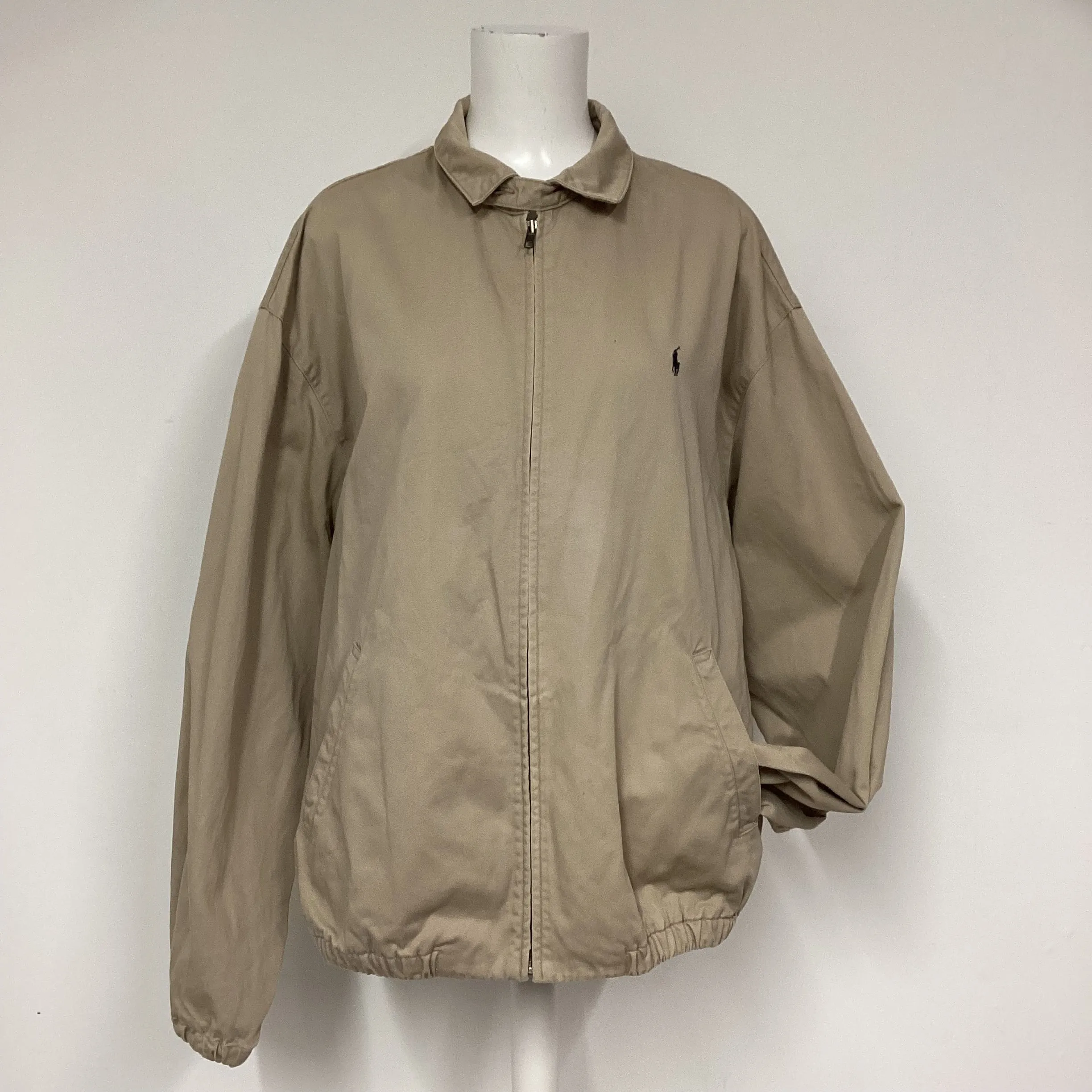 Ralph Lauren Polo Beige Harrington Jacket Size XL