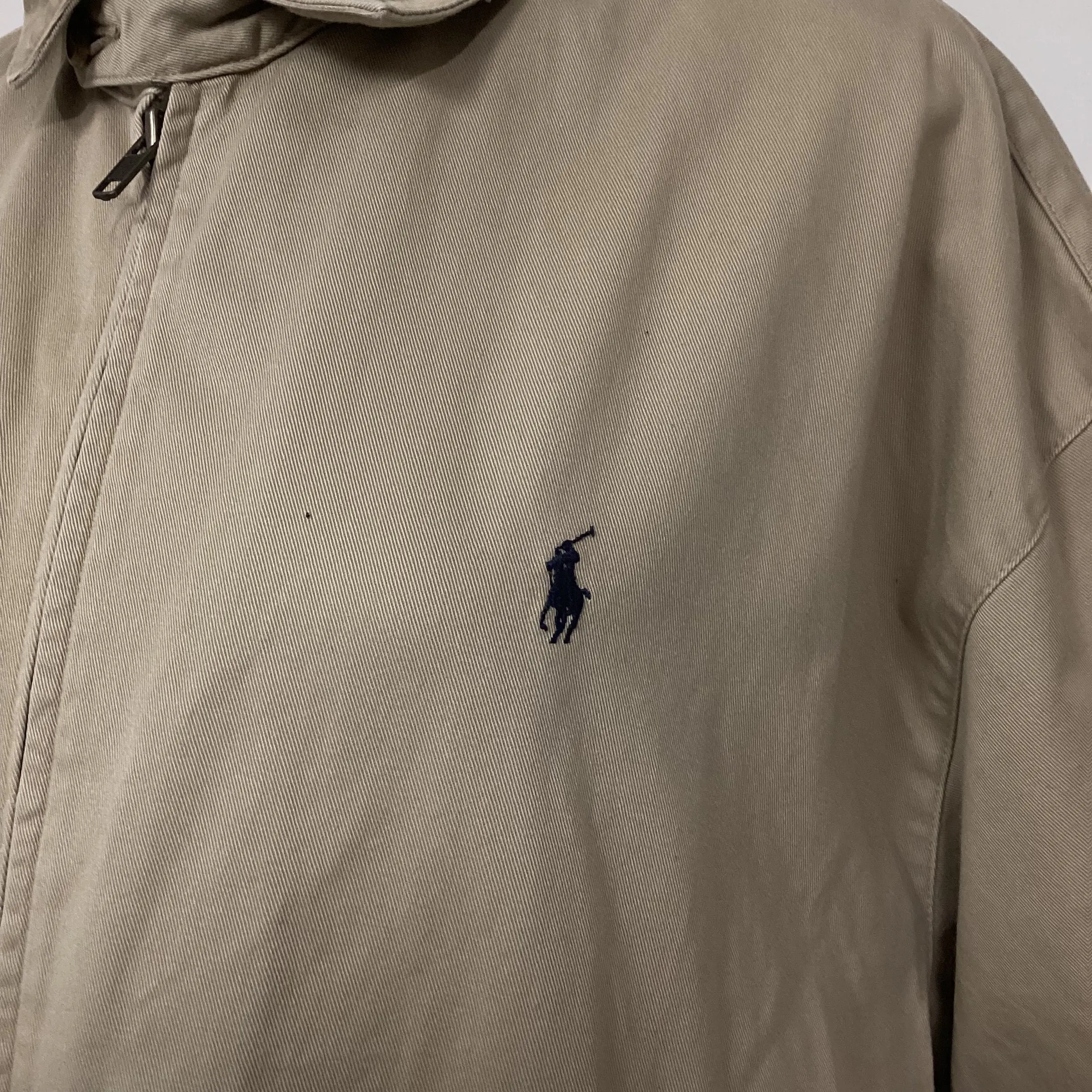 Ralph Lauren Polo Beige Harrington Jacket Size XL