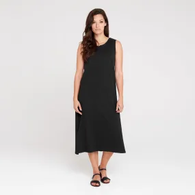 Relaxed Tank Dress | Black