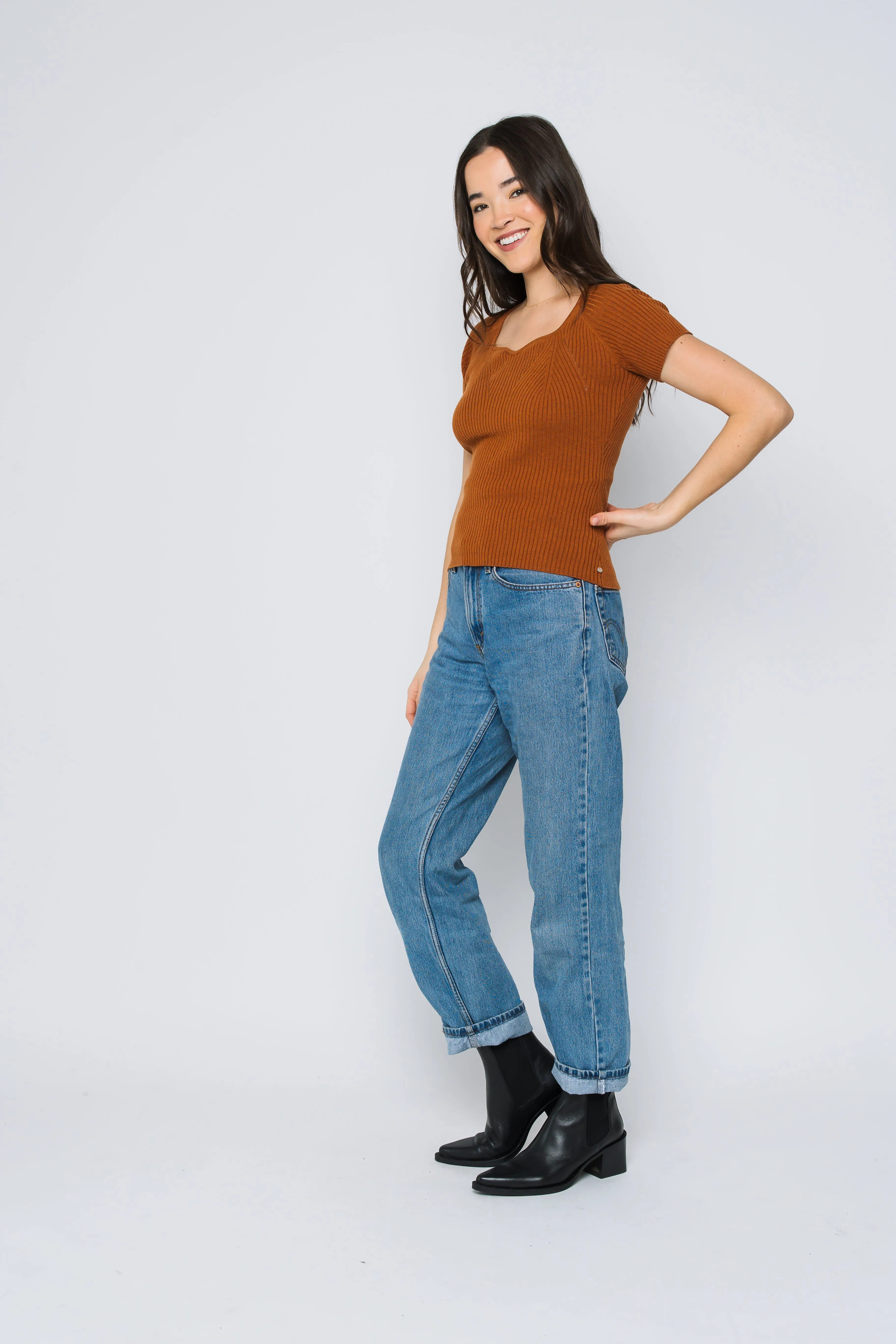 Rose-Sweetheart Sweater