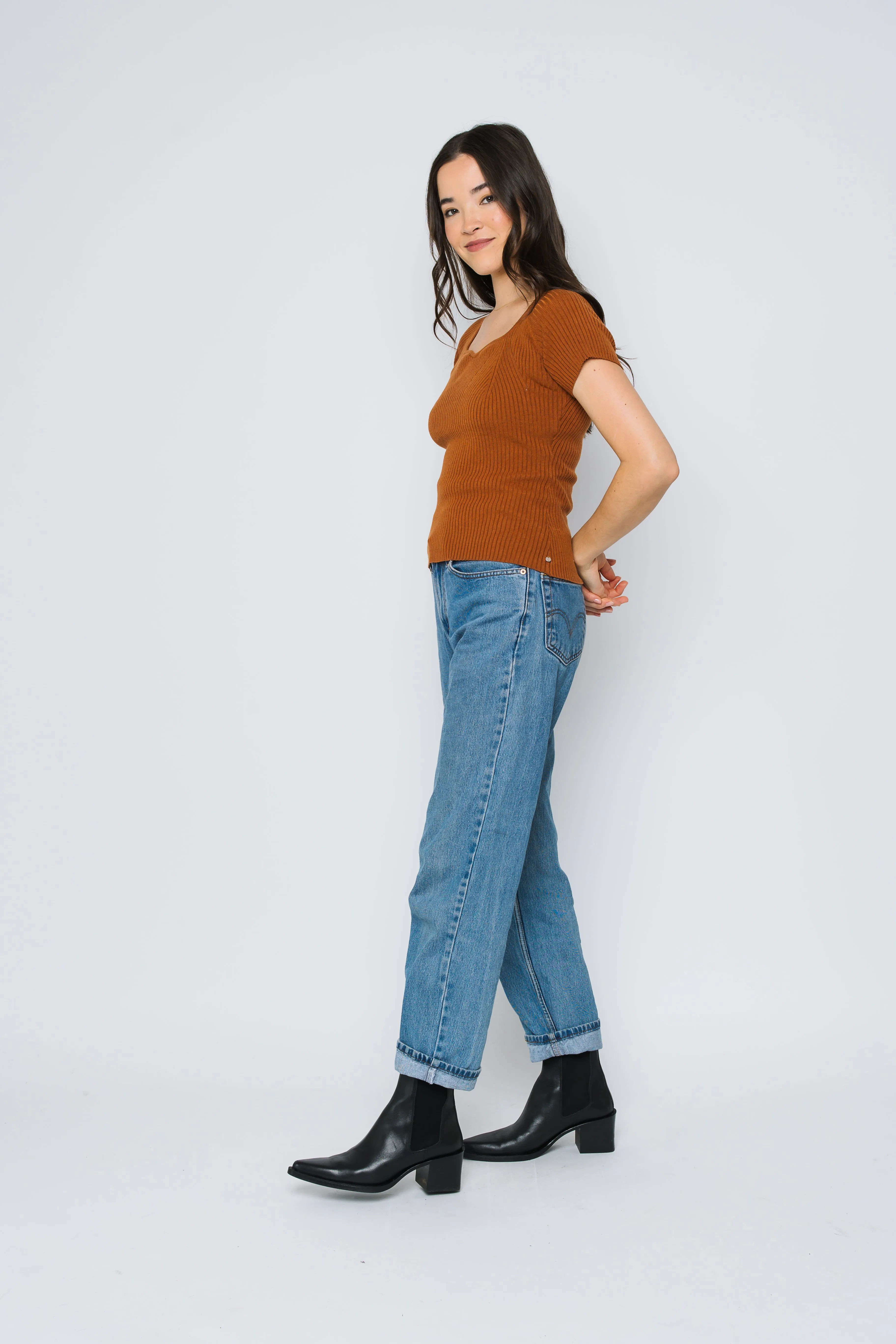 Rose-Sweetheart Sweater