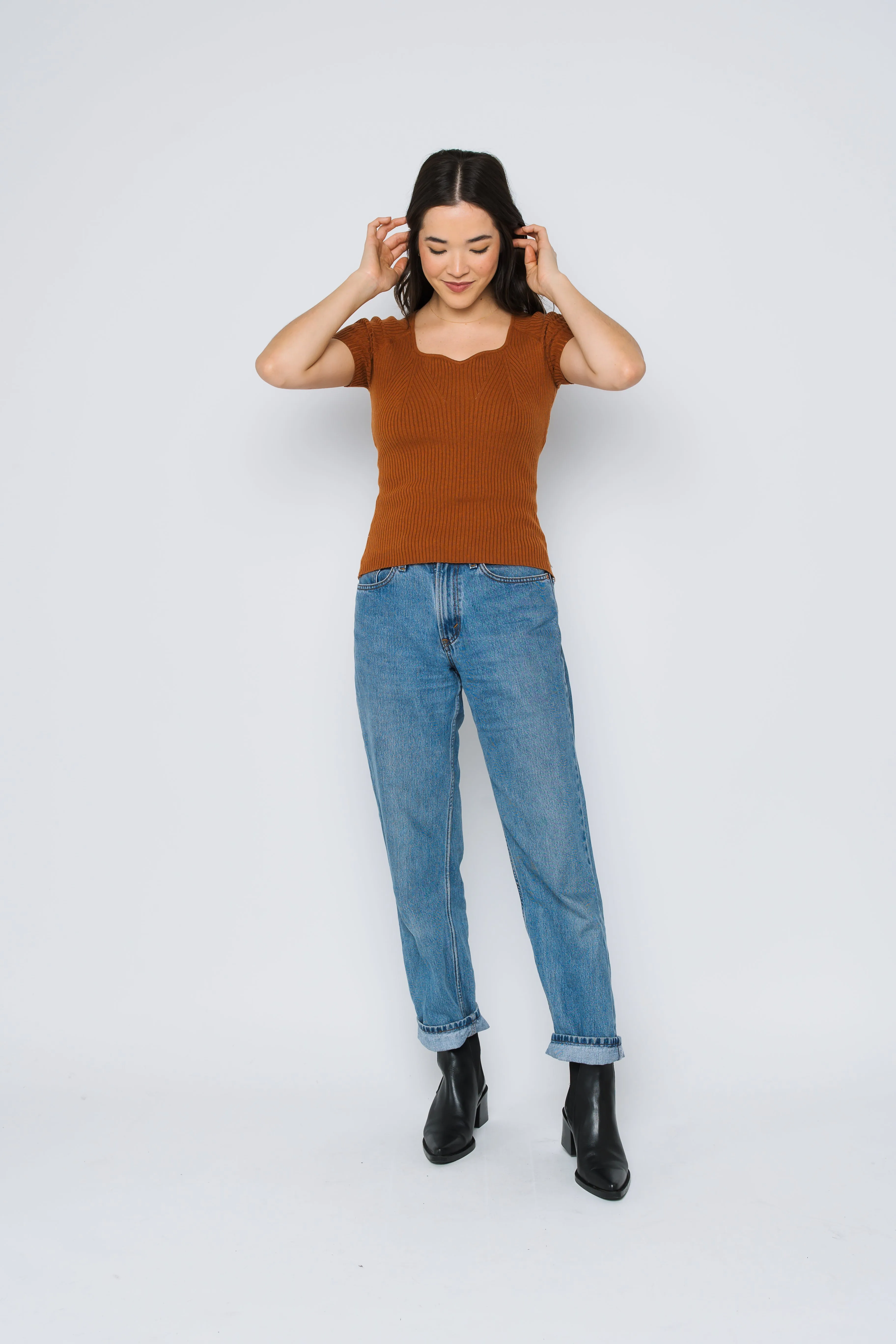 Rose-Sweetheart Sweater
