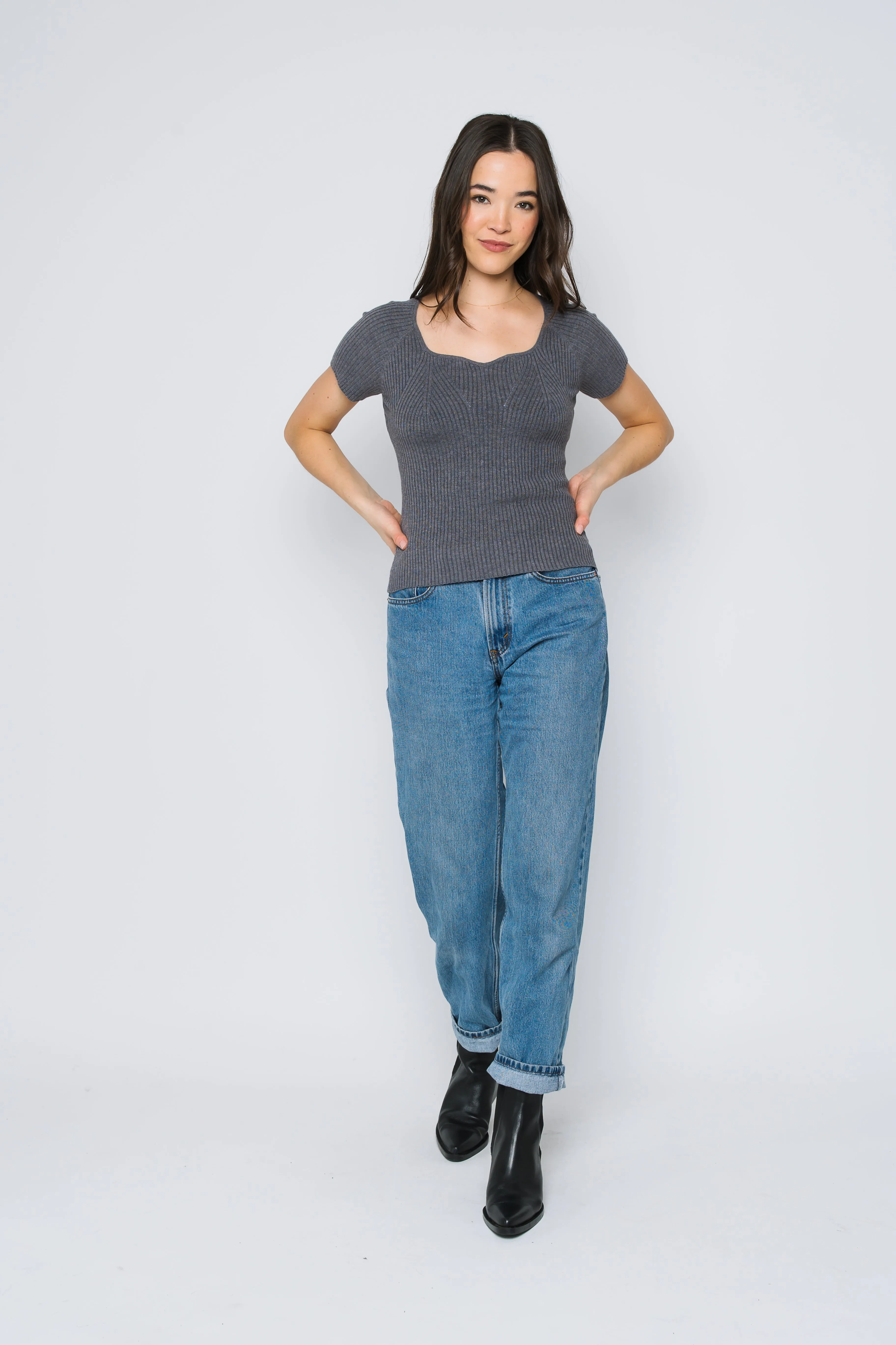 Rose-Sweetheart Sweater