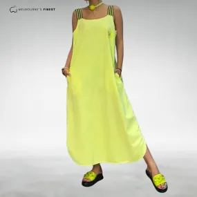 Rosetta™ Elegant Sleeveless Maxi Dress