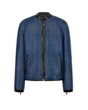 Runway Handwoven Leather Jacket
