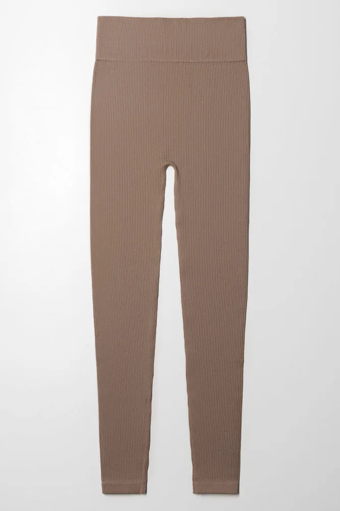 Seamless Legging Brown