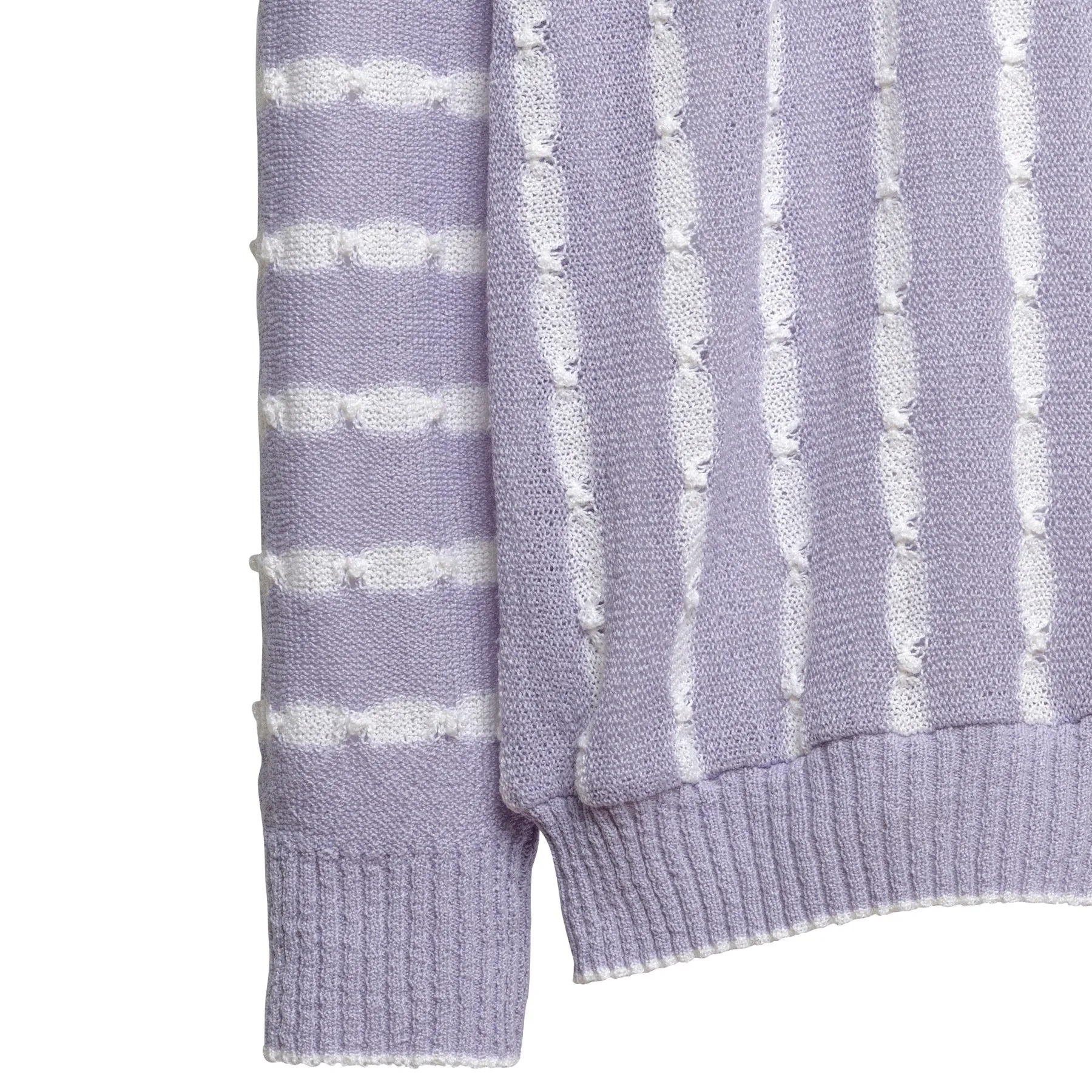 Shibori Jacquard Fine Guage Puckered Float Stitch Jumper