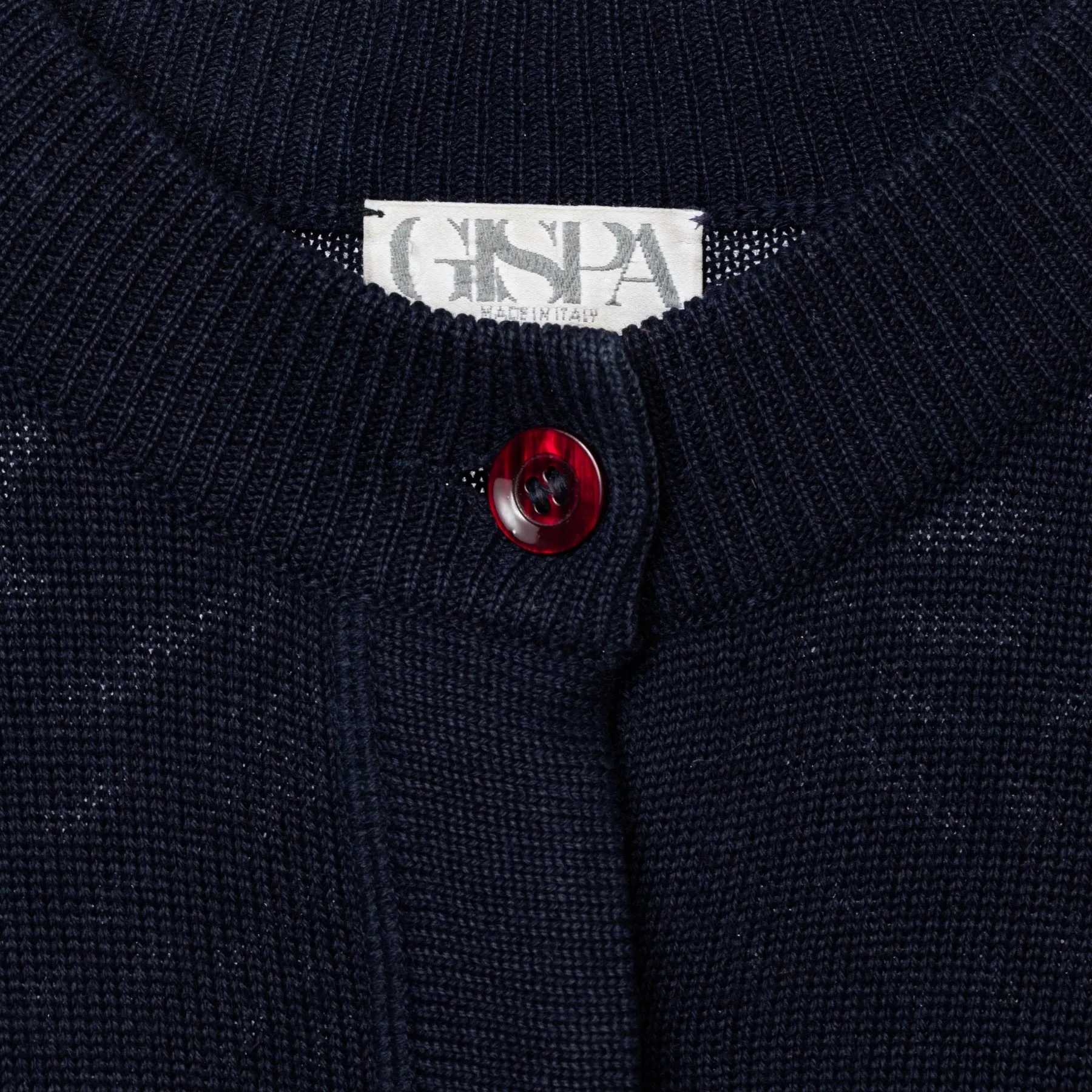 Single Knit Wool Blend Cuff Sleeve Cardigan