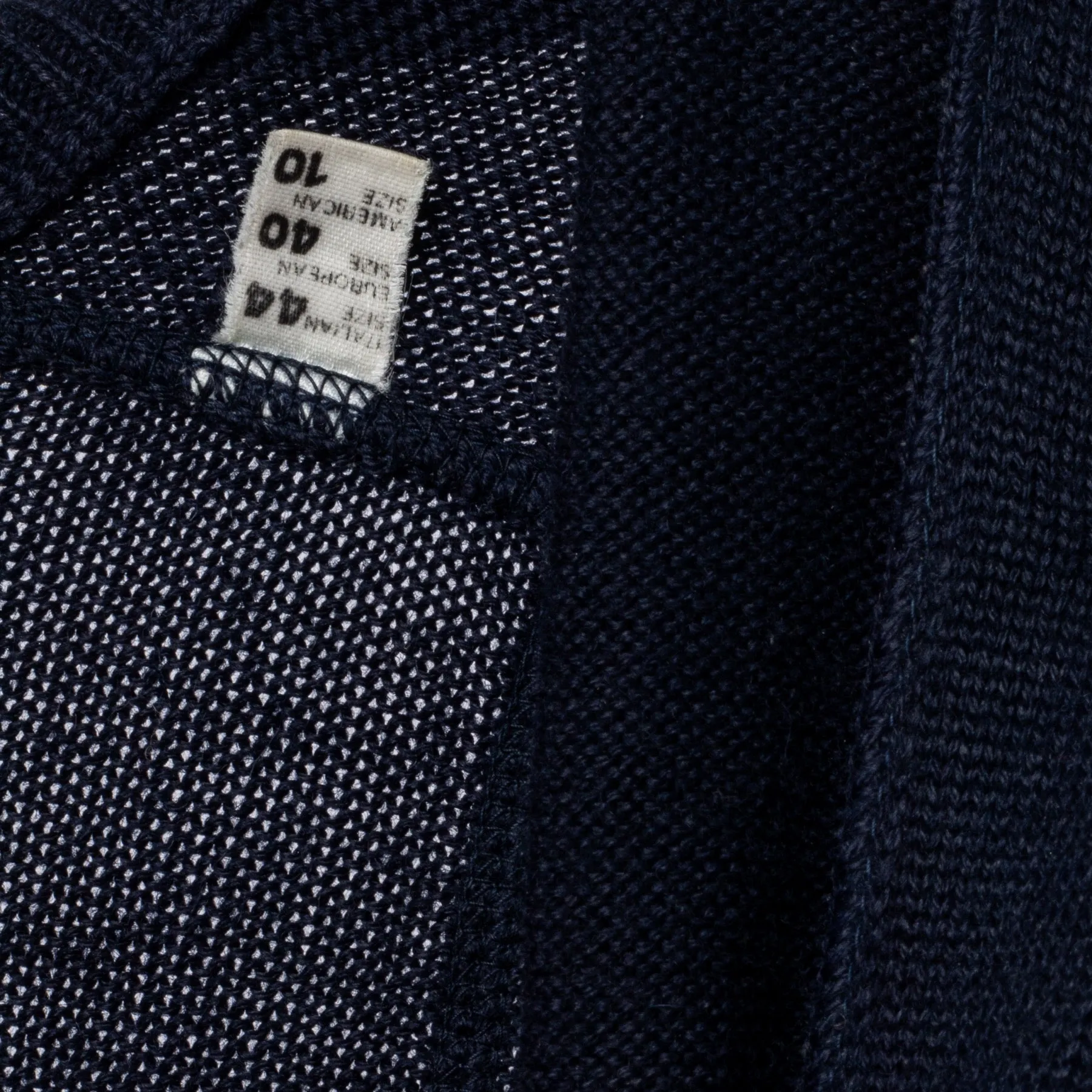 Single Knit Wool Blend Cuff Sleeve Cardigan